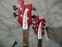 Rickenbacker 4080/46 Doubleneck, Burgundy: Headstock
