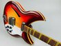 Rickenbacker 381/12 V69, Amber Fireglo: Body - Front