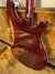 Jul 1980 Rickenbacker 4001(LH)/4 , Burgundy: Body - Rear