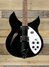 Rickenbacker 330/6 , Jetglo: Body - Front