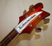 Rickenbacker 4005/4 XC 90th Anniversary, Amber Fireglo: Headstock