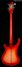 Rickenbacker 4003/4 , Fireglo: Full Instrument - Rear