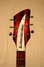 May 2000 Rickenbacker 1997/6 f hole, Fireglo: Headstock