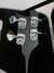 Rickenbacker 4003/4 Mod, Jetglo: Headstock - Rear