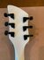 Rickenbacker 620/6 BH BT, White: Headstock - Rear