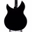 Apr 2022 Rickenbacker 330/6 , Jetglo: Body - Rear