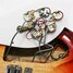 Rickenbacker 381/6 V69, Fireglo: Close up - Free2