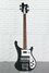 Rickenbacker 4003/4 S, Matte Black: Full Instrument - Front