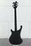 Rickenbacker 4003/4 S, Matte Black: Full Instrument - Rear