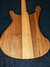 Oct 2018 Rickenbacker 4003/4 , Natural Walnut: Body - Rear