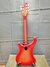 Rickenbacker 481/6 Slant Fret, Fireglo: Full Instrument - Rear