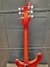 Rickenbacker 481/6 Slant Fret, Fireglo: Neck - Rear