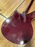 Rickenbacker 360/6 Mod, Burgundy: Body - Rear