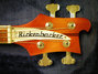 Feb 1973 Rickenbacker 4001/4 Mod, Fireglo: Headstock