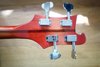 Rickenbacker 4001/4 Mod, Fireglo: Headstock - Rear