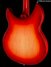 Mar 2022 Rickenbacker 330/12 , Fireglo: Body - Rear