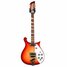 Dec 2011 Rickenbacker 620/6 , Fireglo: Body - Rear