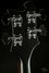 Rickenbacker 4003/4 S, Matte Black: Headstock - Rear
