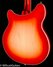 May 2022 Rickenbacker 360/12 , Fireglo: Body - Rear