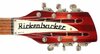 Rickenbacker 360/12 , Fireglo: Headstock