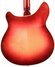 Oct 1966 Rickenbacker 360/12 , Fireglo: Body - Rear