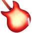 Jan 2005 Rickenbacker 360/12 C63, Fireglo: Body - Rear