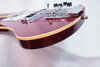 Rickenbacker 4001/4 , Burgundy: Close up - Free2