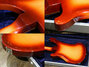 Dec 1997 Rickenbacker 4001/4 V63, Fireglo: Body - Rear