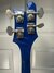 Rickenbacker 4001/4 Mod, Azureglo: Headstock - Rear