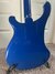 Feb 1980 Rickenbacker 4001/4 Mod, Azureglo: Body - Rear