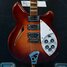 Rickenbacker 370/6 , Fireglo: Body - Front