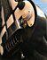 Rickenbacker B/6 , Black: Close up - Free2
