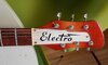 Rickenbacker ES17/6 Electro, Fireglo: Headstock
