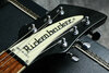Jan 1989 Rickenbacker 360/6 , Jetglo: Headstock