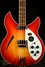 Rickenbacker 4005/4 XC 90th Anniversary, Amber Fireglo: Body - Front