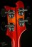 Rickenbacker 4005/4 XC 90th Anniversary, Amber Fireglo: Headstock - Rear