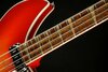 Rickenbacker 4005/4 XC 90th Anniversary, Amber Fireglo: Neck - Front