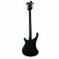 Rickenbacker 4003/4 S, Matte Black: Full Instrument - Rear