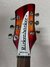 Oct 2021 Rickenbacker 360/6 , Fireglo: Headstock