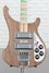 Rickenbacker 4003/4 AC Al Cisneros model, Natural Walnut: Body - Front