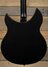 Jun 2022 Rickenbacker 330/12 , Matte Black: Body - Rear