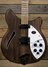 Rickenbacker 360/6 , Natural Walnut: Body - Front
