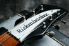 Apr 1996 Rickenbacker 325/6 V63, Jetglo: Headstock