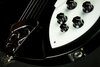 Rickenbacker 330/6 , Matte Black: Close up - Free
