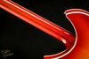 Rickenbacker 4005/4 XC 90th Anniversary, Amber Fireglo: Neck - Rear