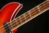 Rickenbacker 4005/4 XC 90th Anniversary, Amber Fireglo: Neck - Front
