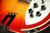 Rickenbacker 4005/4 XC 90th Anniversary, Amber Fireglo: Close up - Free