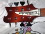 May 1988 Rickenbacker 4003/8 S, Fireglo: Headstock