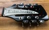 Rickenbacker 360/12 , Jetglo: Headstock