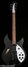 Rickenbacker 330/6 , Matte Black: Full Instrument - Front